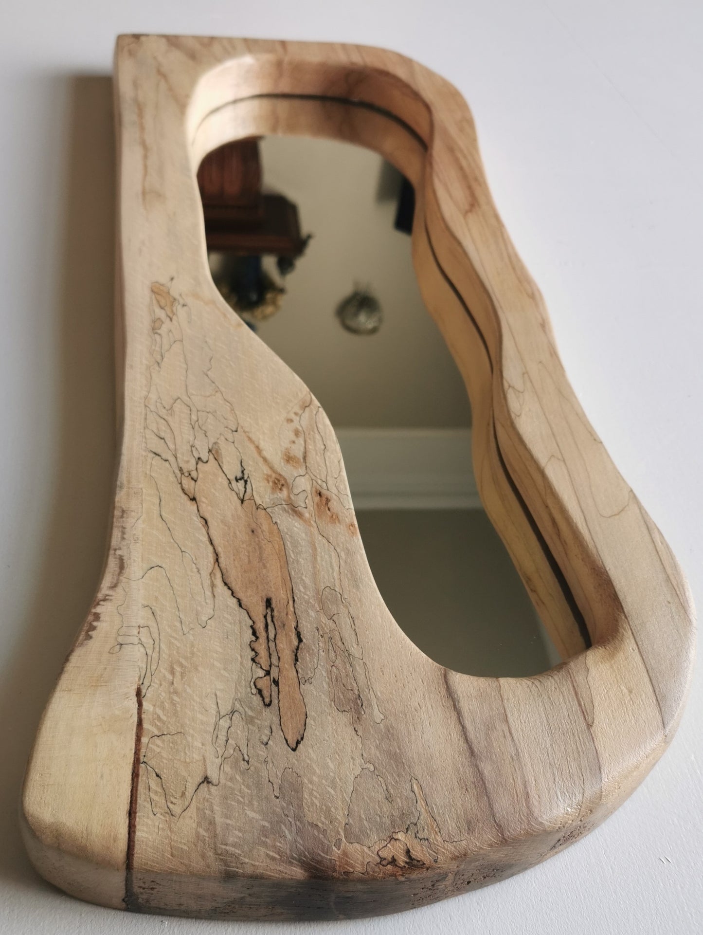 Spalted Beech Mirror